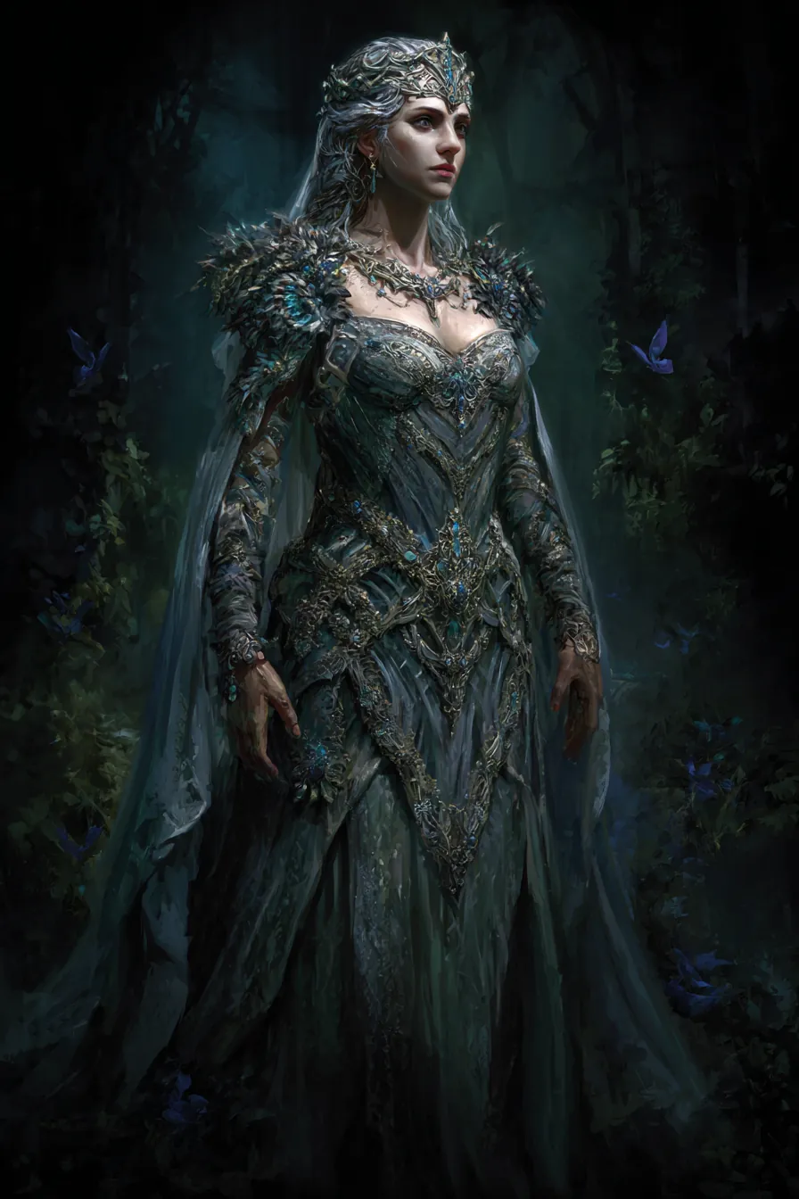 Aurelia, the Glory-Goddess in mortal form