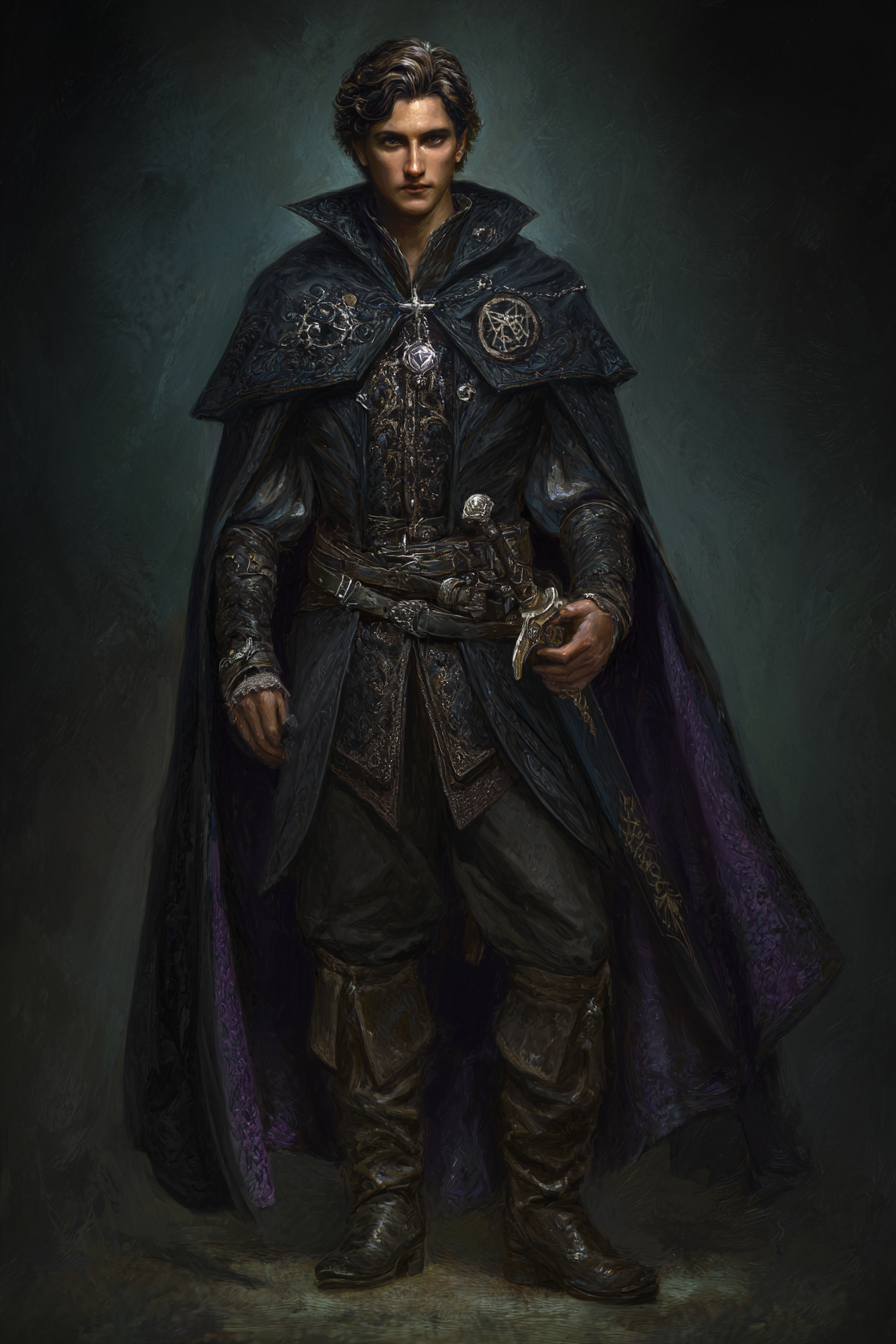 Alaster, a highborn who joins the rising dark