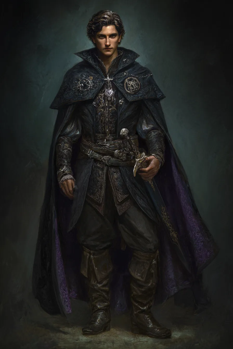 Alaster, a highborn who joins the rising dark