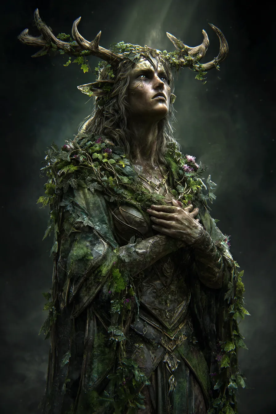 The Earth Mother, Maren, goddess of the living world