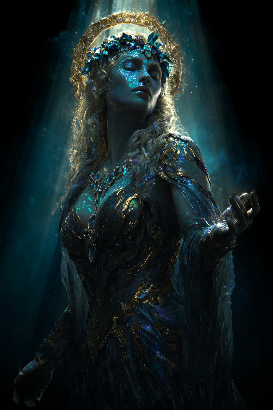The Glory-Goddess, Aurelia, goddess of beauty and the arts