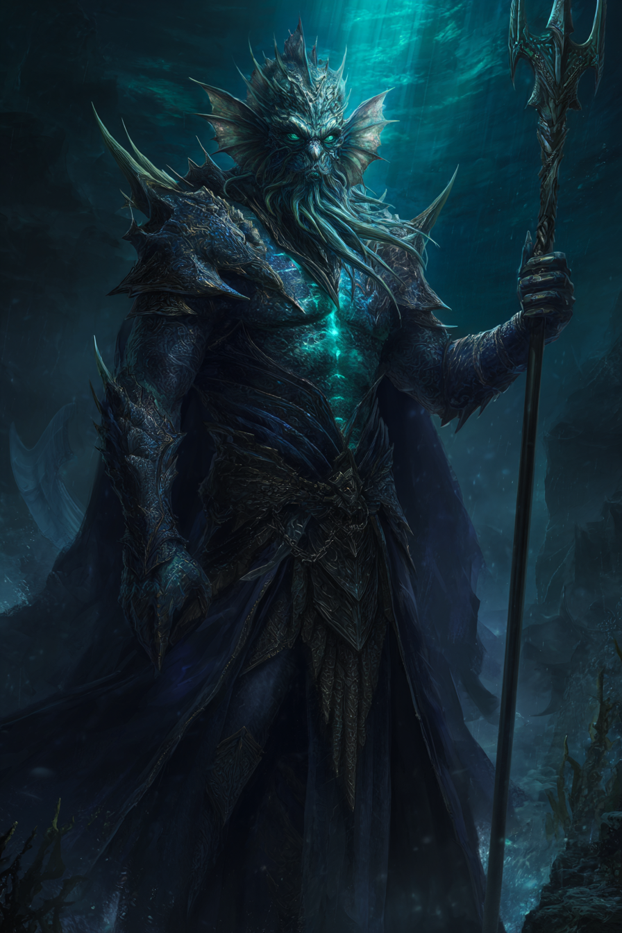 The Sea-Lord, Mauros, god of the tides and the deep