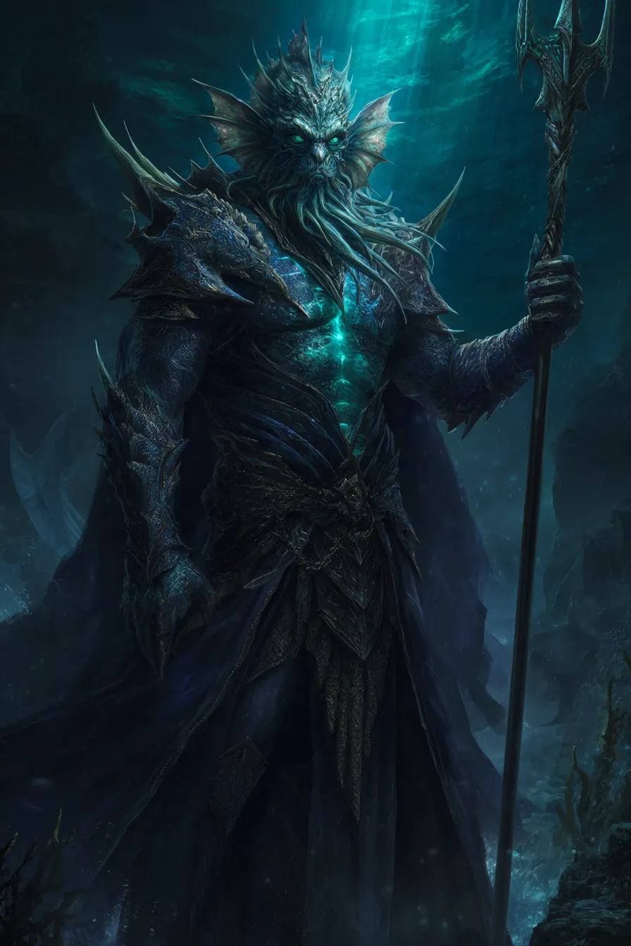 The Sea-Lord, Mauros, god of the tides and the deep