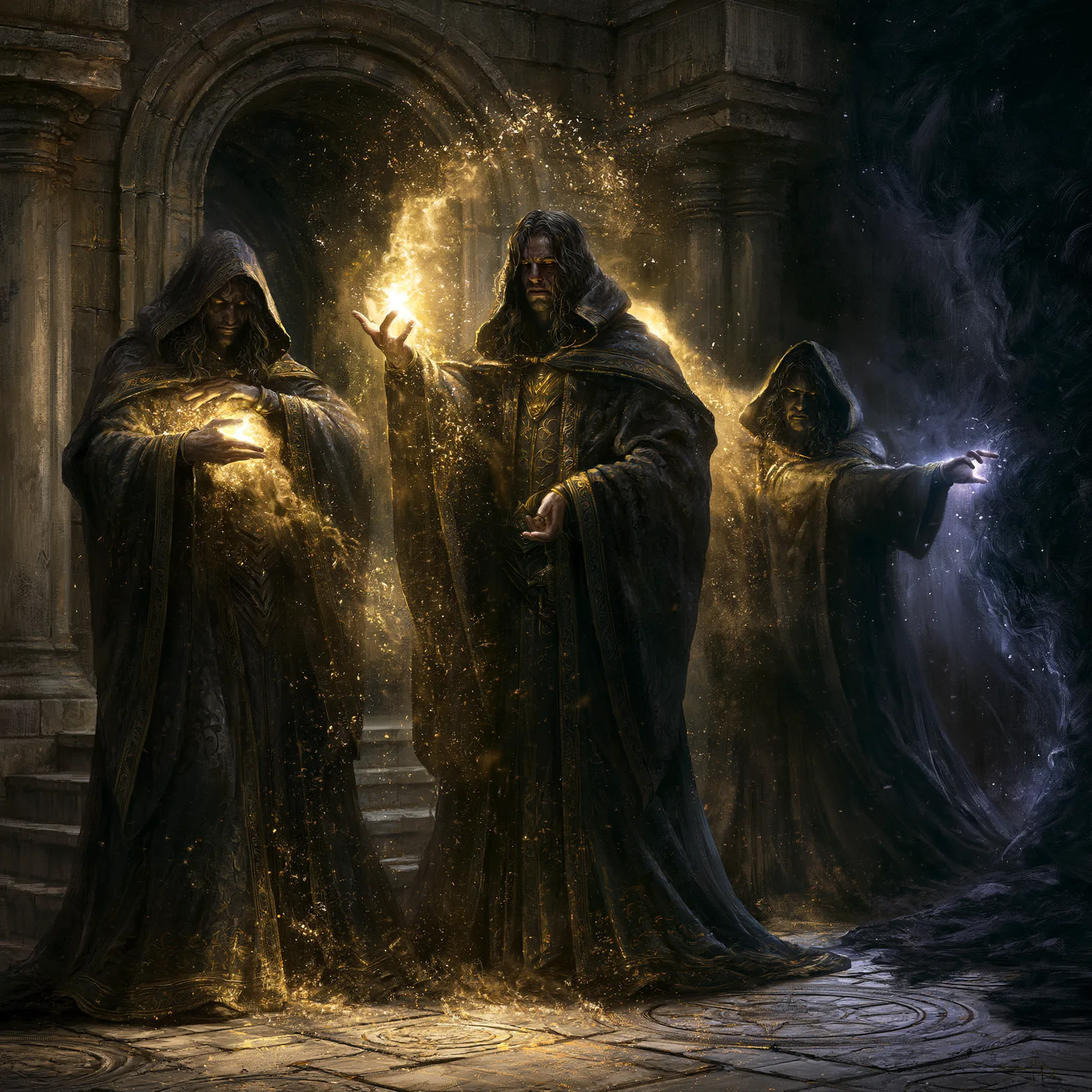 A conclave of human wizards, the Arcane order