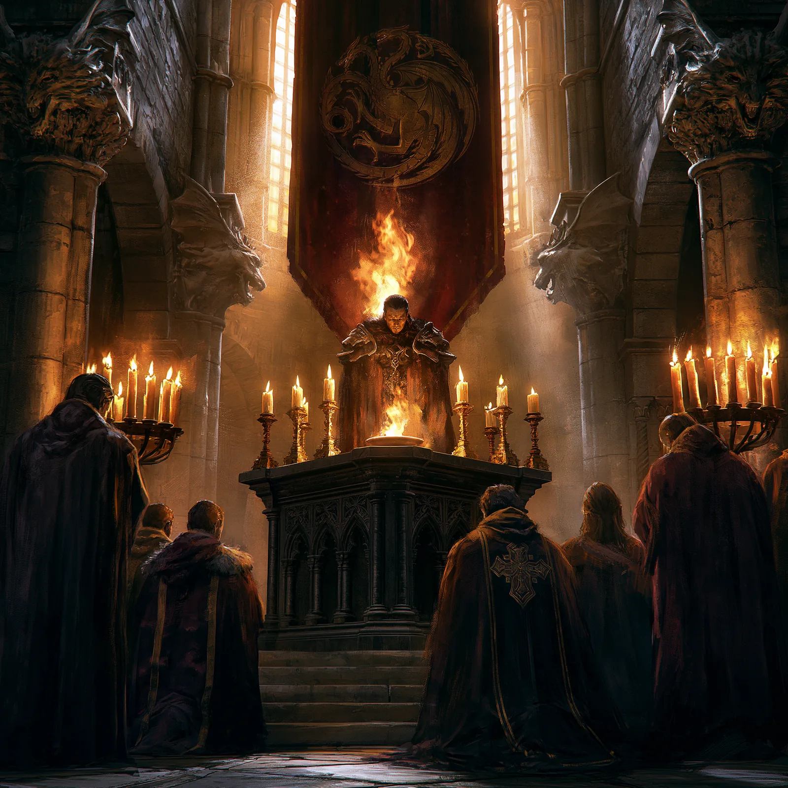 Priests and temple-keepers of the Faithful, the Devotional order