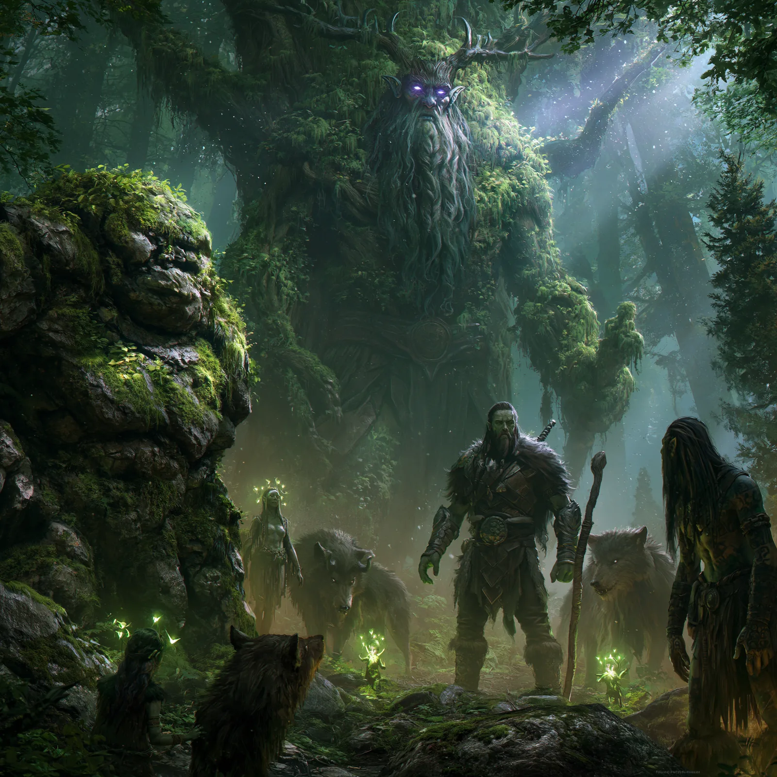 The awakenings of the natural order gathered in the wild