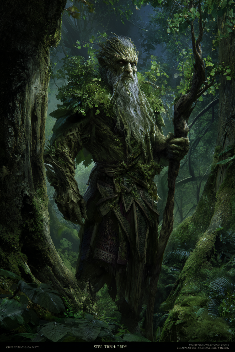 A tree-shepherd, an elder warden of the primeval wood
