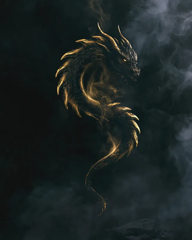 Golden Dragon wallpaper